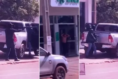 Assaltantes de banco em Brasnorte (MT) eram clientes da agência e usariam o dinheiro para pagar agiotas, diz polícia