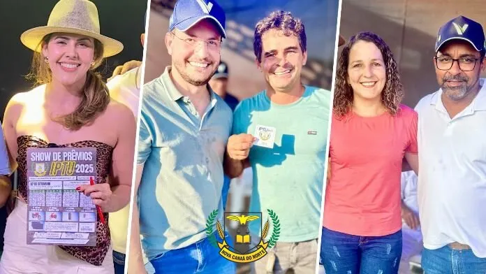 Prefeitura de Nova Canaã do Norte realiza 1º Show de Prêmios do IPTU da Gestão 2025/2028