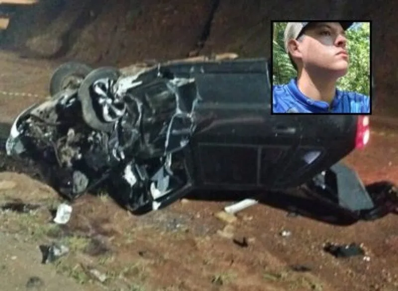 Filho de delegado de Sinop morre em acidente de carro no Paraná
