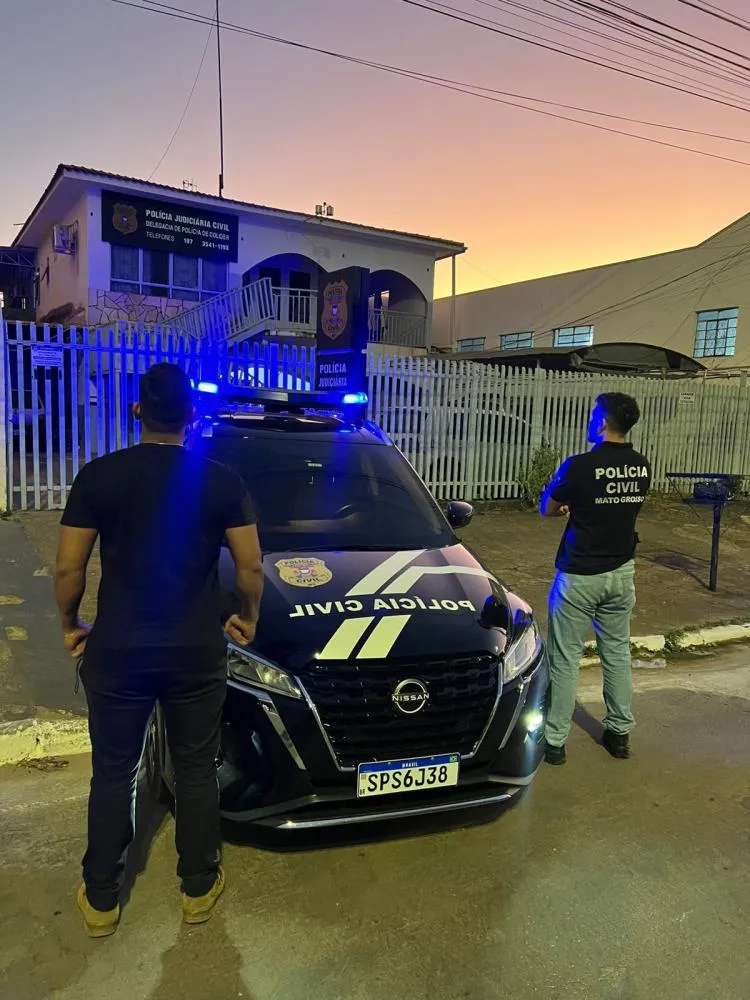 Polícia Civil cumpre mandado de prisão em Colíder