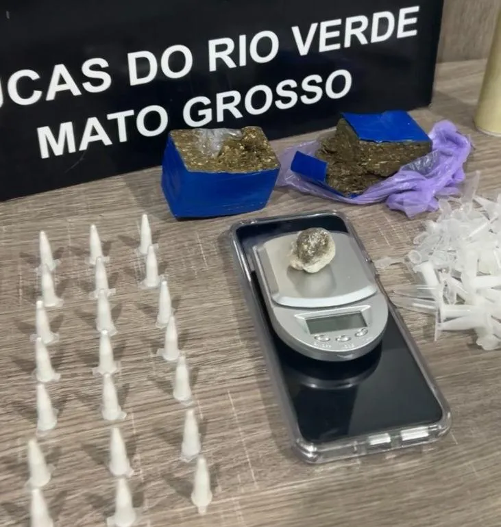 Polícia Civil prende faccionado envolvido com tráfico de drogas em Lucas do Rio Verde