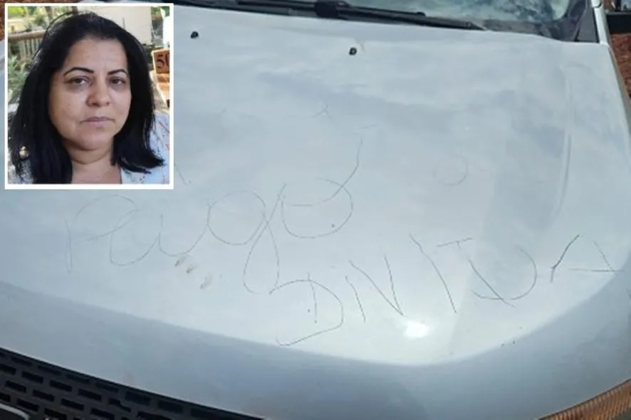 Além do bilhete, dona de marmitaria teve um dos olhos arrancados