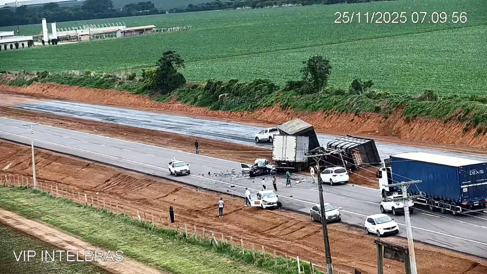 Motorista morre em colisão frontal envolvendo três veículos, entre Lucas do Rio Verde e Sorriso