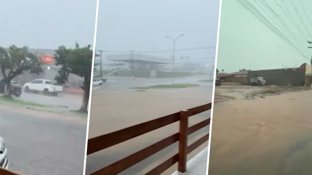 Nova Canaã do Norte registra mais de 80 mm de chuva em apenas 40 minutos