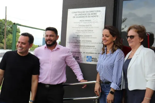 Guarantã do Norte inaugura nova sede da Unidade Regional da SEMA-MT, investimento de R$ 2 milhões
