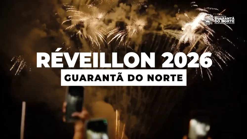 Confira as atrações do Réveillon 2026 em Guarantã do Norte